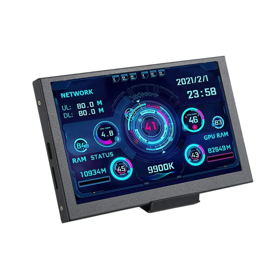 5in Software CPU Temp IPS Type-C LCD