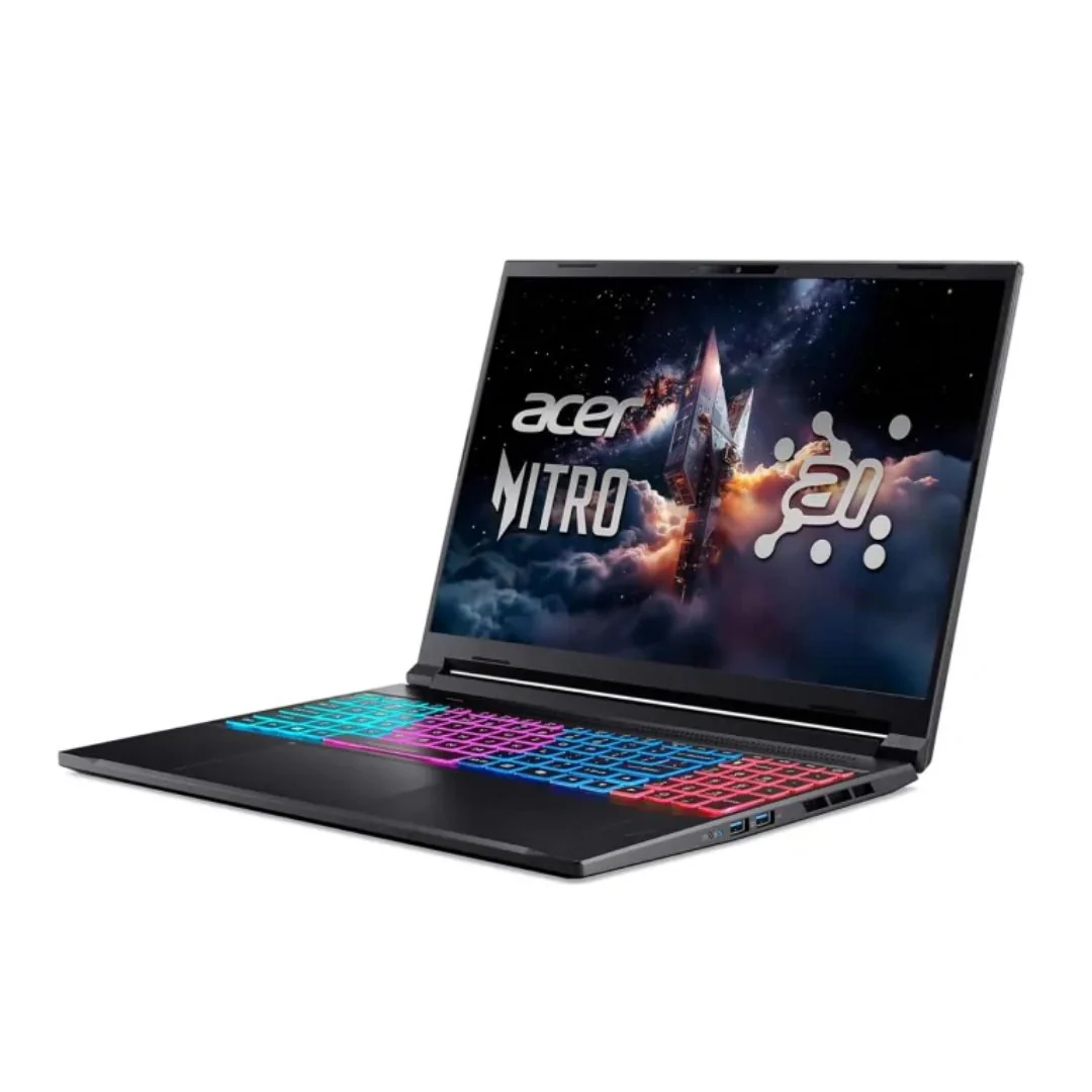 Acer Nitro V ANV16S-71-97BE, Intel Core 9-270H, RAM 16GB, SSD 1TB, NVIDIA RTX 5070 8GB, 16.0 WQXGA 180Hz, Black - Image 4