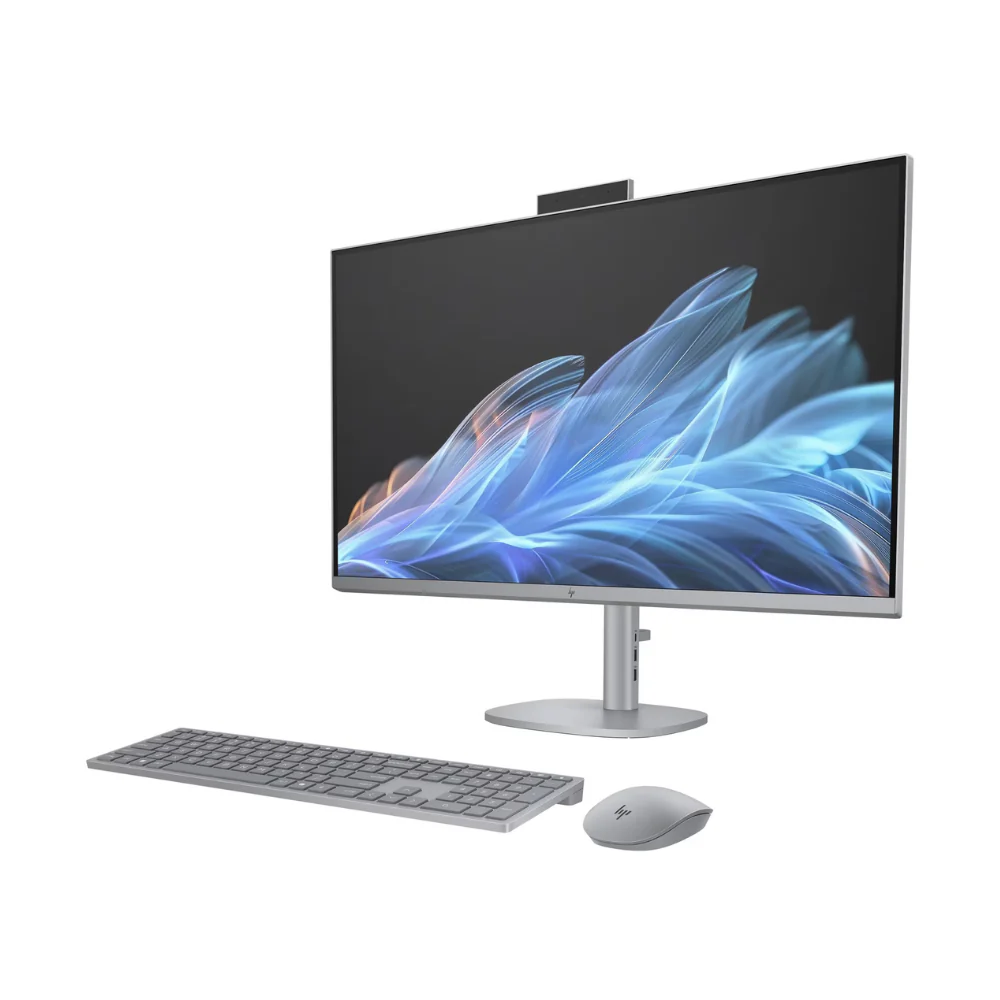 All in One HP OmniStudio X 32-C0000NA, Intel Core Ultra 7-155H, RAM 32GB, SSD 1TB, NVIDIA RTX 4050 6GB, 32 Inch 4K UHD IPS, Meteor Silver - Image 3