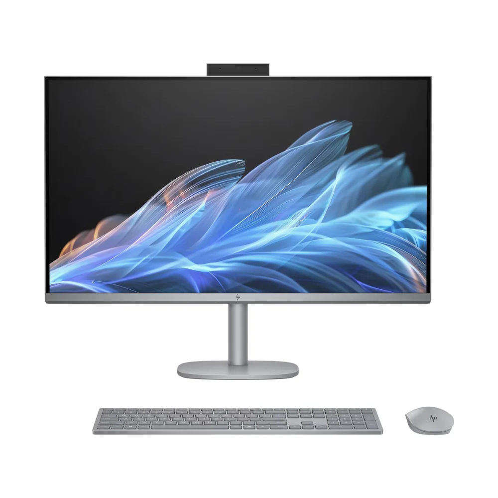All in One HP OmniStudio X 32-C0000NA, Intel Core Ultra 7-155H, RAM 32GB, SSD 1TB, NVIDIA RTX 4050 6GB, 32 Inch 4K UHD IPS, Meteor Silver - Image 4