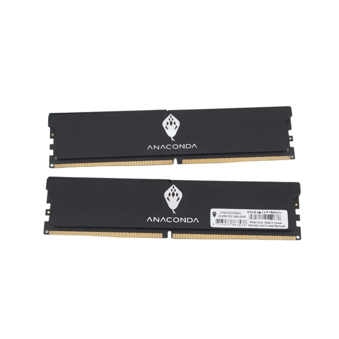 ANACONDA King Snake K5 DDR5 32GB (2x16GB) 6000MHz CL38 - Black - Image 4