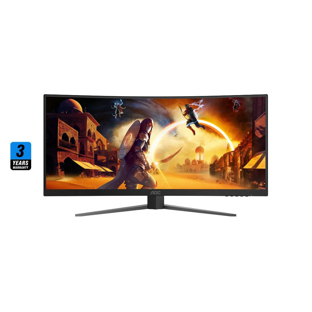AOC CU34G4G 34 2K (3440x1440) 180Hz 0.5Ms Fast VA Ultrawide Curved , Monitor - Image 3