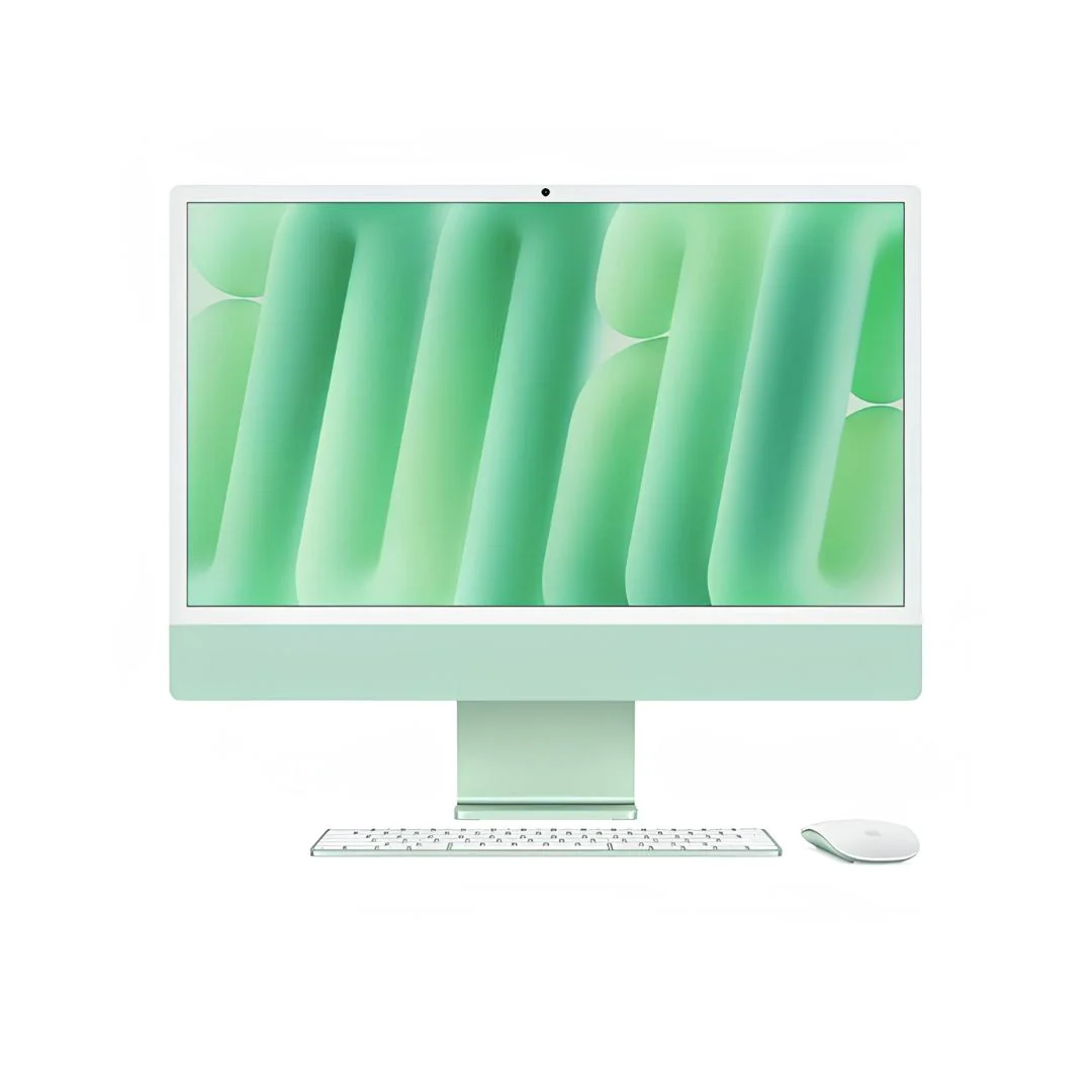 Apple iMac 24 MWUC3AB/A | A2873, M3 (8 Core), RAM 8GB, SSD 512GB, GPU (10 Core), 24 Inch 4.5K Retina display, Green