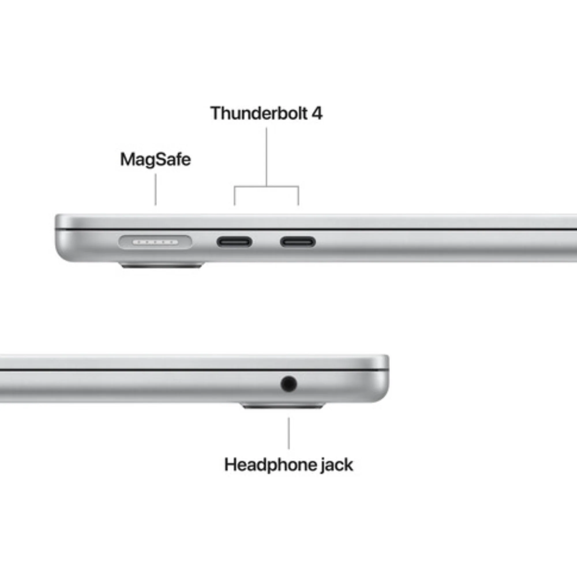 Apple Macbook Air MDH74LL/A - A3449, M5 Chip (10 Core), GPU (8 Core), RAM 16GB, SSD 512GB, 13.0 (2560 x 1664), Silver - Image 3