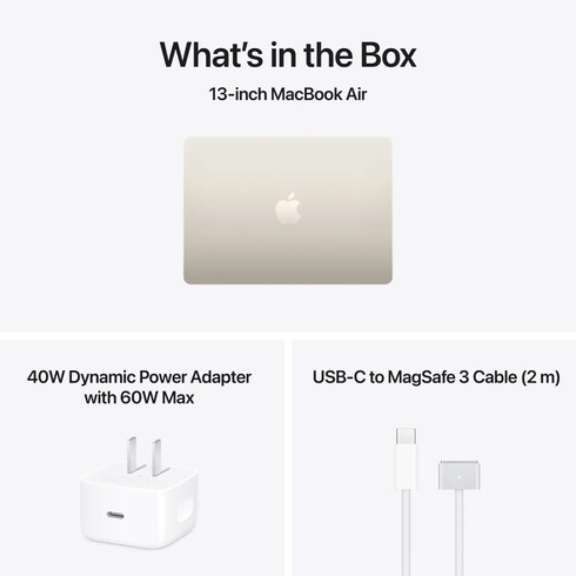 Apple Macbook Air MDHA4LL/A - A3449, M5 Chip (10 Core), GPU (8 Core), RAM 16GB, SSD 512GB, 13.0 (2560 x 1664), Starlight - Image 4