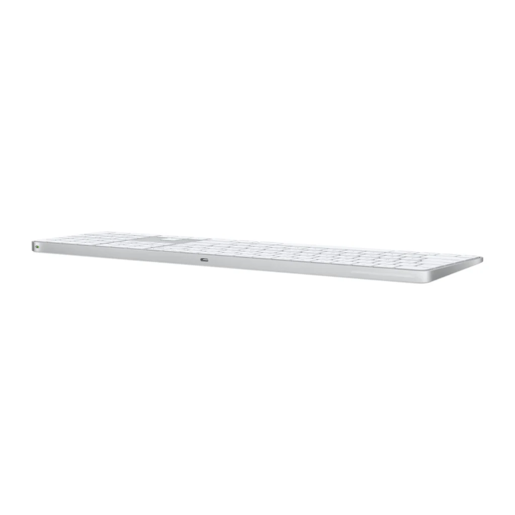Apple Magic MXK73LL/A Keyboard with Touch ID and Numeric Keypad (US English) - White Keys - Image 3