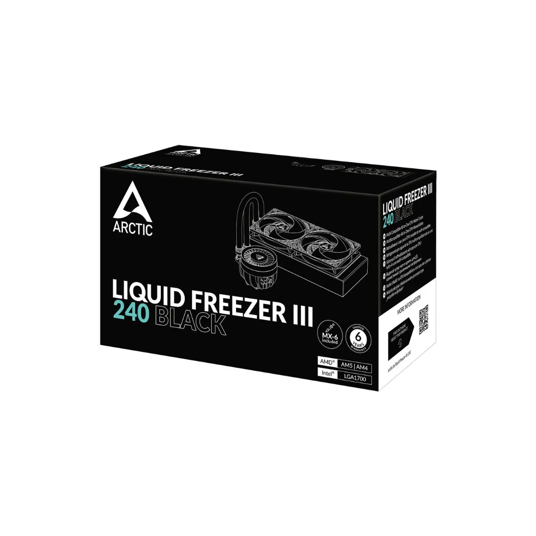 Arctic Liquid Freezer III 240 - Black - Image 2