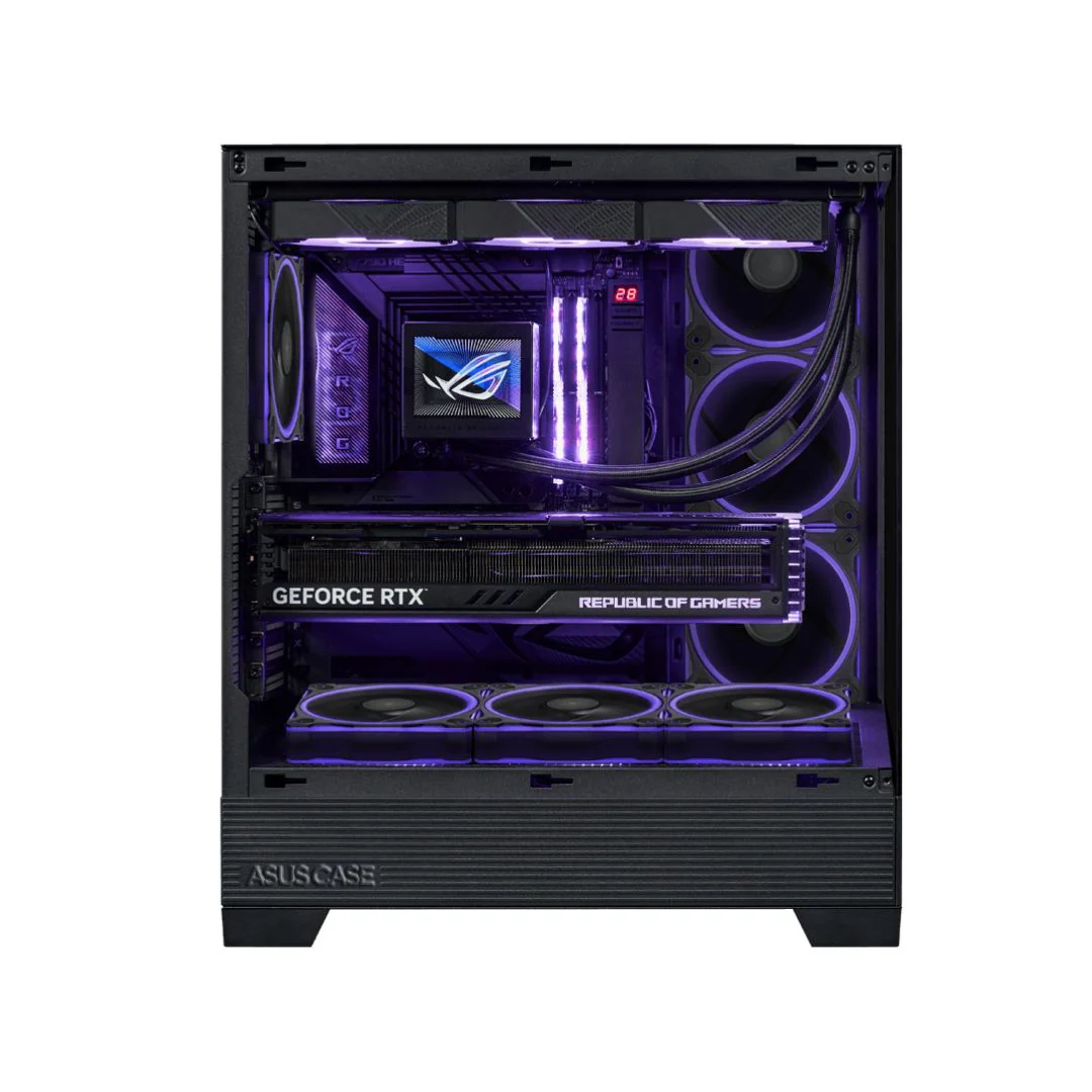 ASUS A31 PLUS Case , 4 Fan ARGB - Black - Image 2