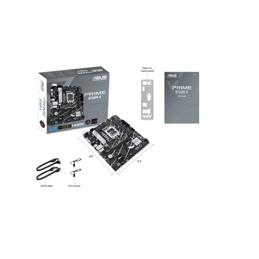 ASUS PRIME B760M-K D5, Motherboard - Image 5