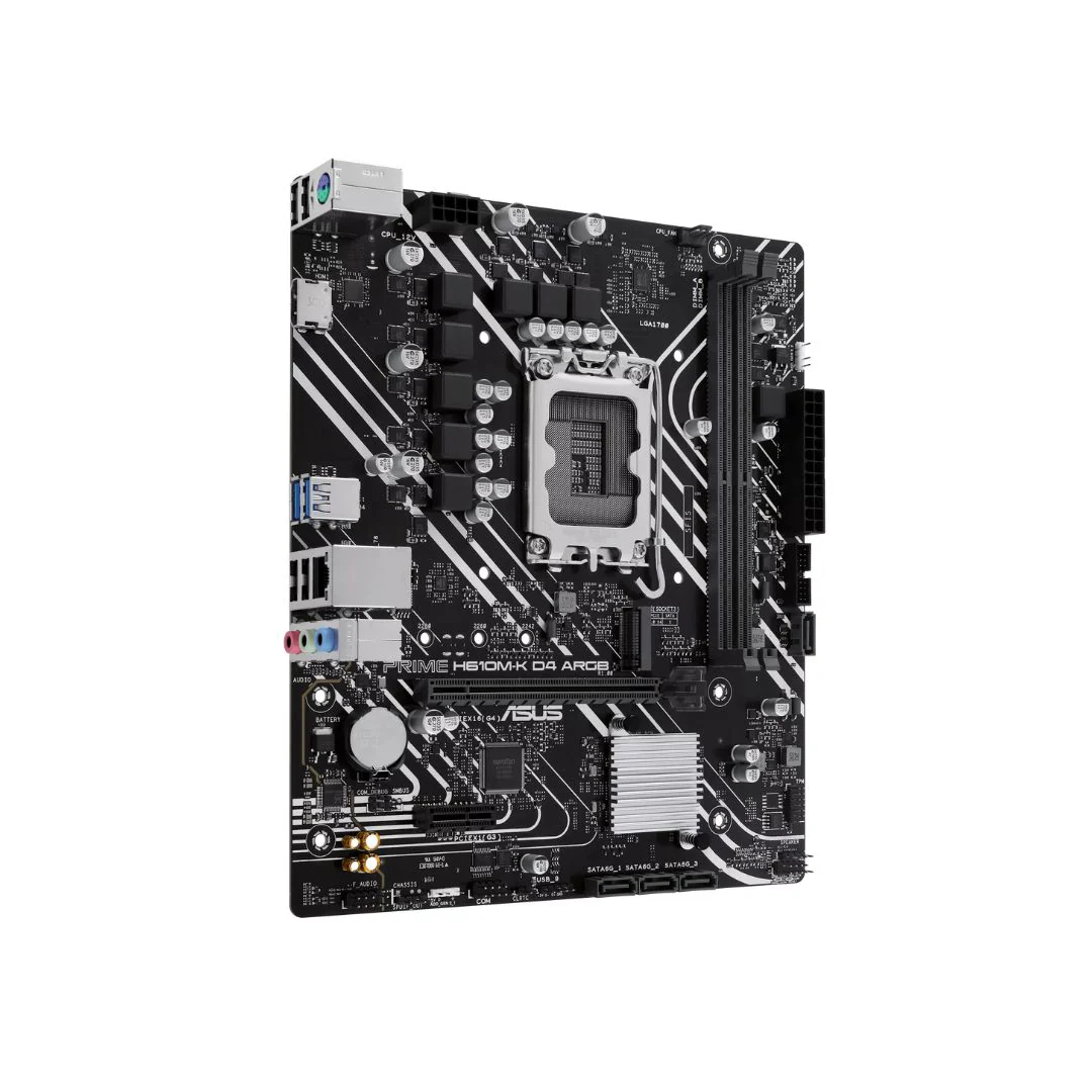 ASUS PRIME H610M-K D4 ARGB Motherboard - Image 3