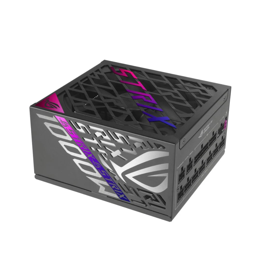 ASUS ROG STRIX GAMING 1000P, Full Modular, 1000W 80+ Platinum, PCIe 5.1 , Black - Image 2