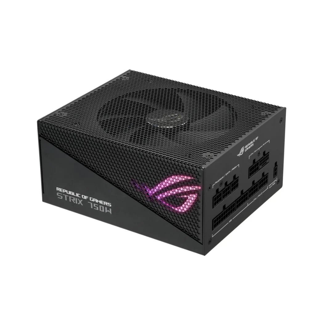 ASUS ROG STRIX GAMING 750W Gold Aura Edition, Full Modular, 80+ Gold, PCIe 5.0 , ATX 3.0, Black - Image 5