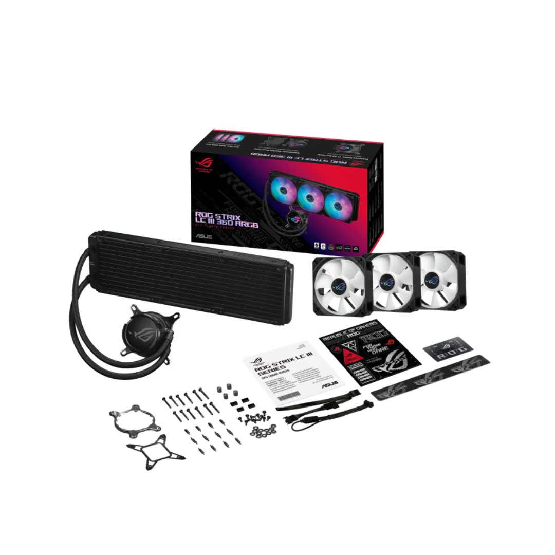 ASUS ROG Strix LC III 360 ARGB, Black - Image 4
