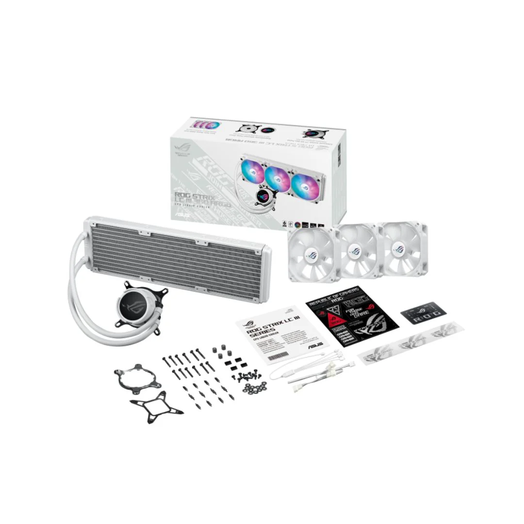 ASUS ROG Strix LC III 360 ARGB, White - Image 5