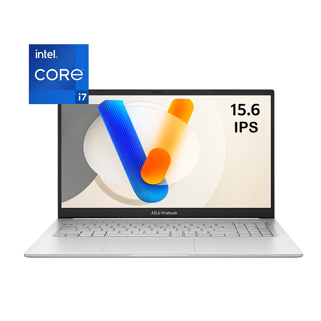 ASUS Vivobook 15 X1504VA-NJ379, Intel Core i7-1355U, RAM 8GB, SSD 512GB, 15.6 inch FHD IPS, Cool Silver