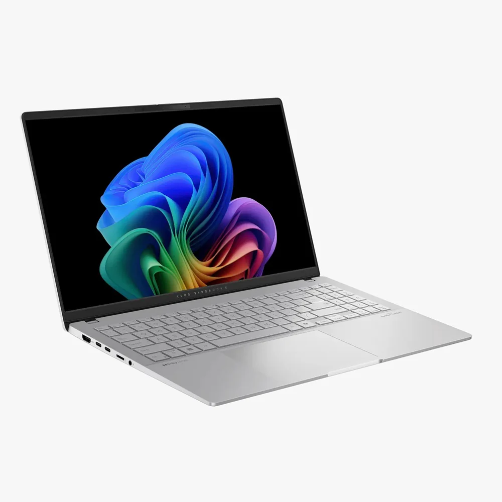 Asus Vivobook S 15 K5507QA-MA048W, Snapdragon X Plus, RAM 16GB, 1TB SSD, Qualcomm® Adreno™, 15.6 3K OLED 120Hz, Cool Silver - Image 2