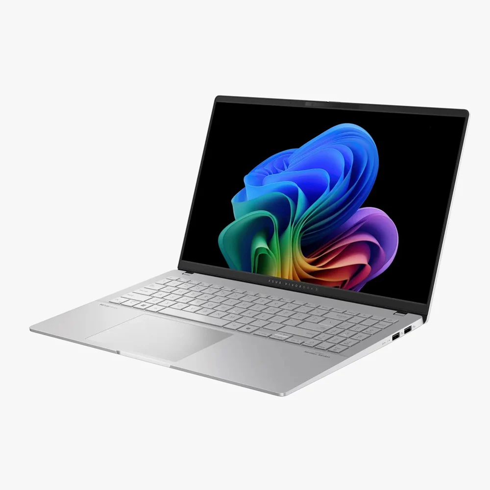 Asus Vivobook S 15 K5507QA-MA048W, Snapdragon X Plus, RAM 16GB, 1TB SSD, Qualcomm® Adreno™, 15.6 3K OLED 120Hz, Cool Silver - Image 3