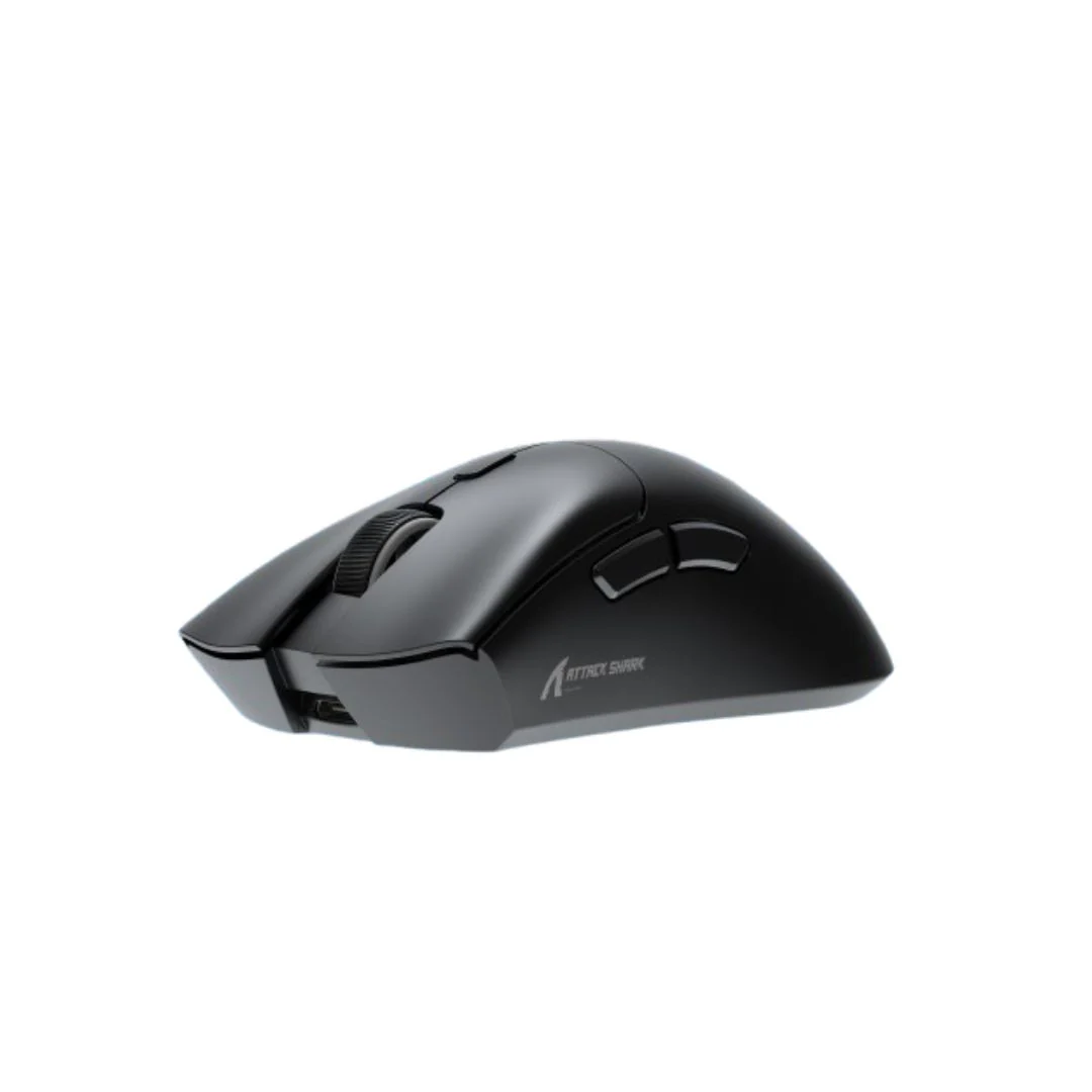 ATTACK SHARK R1 Wireless Gaming Mouse - Black - Image 3