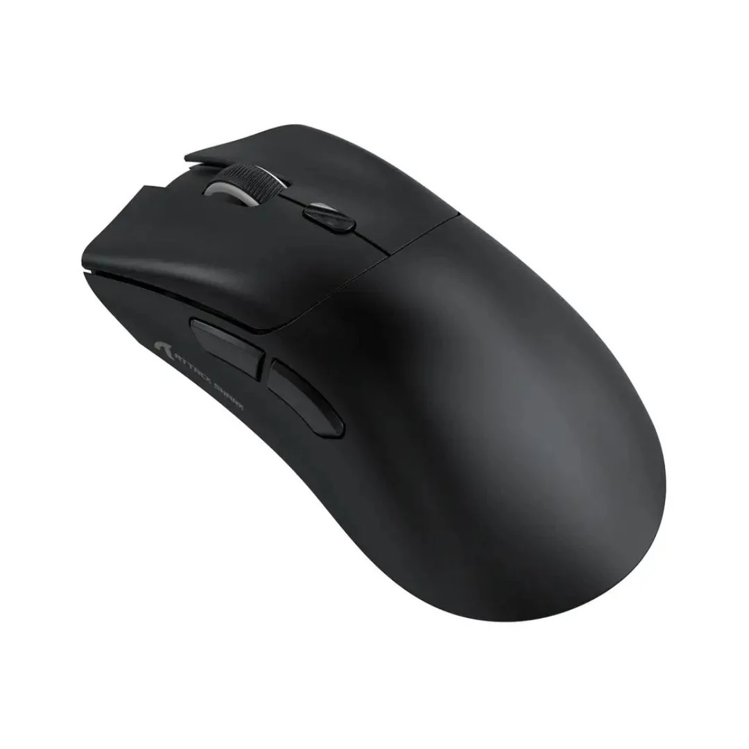 ATTACK SHARK R1 Wireless Gaming Mouse - Black - Image 4