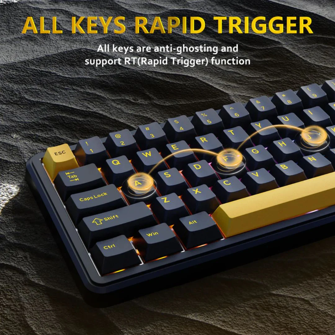 ATTACK SHARK X65 Magnetic Mechanical Keyboard - Starry Night - Image 2