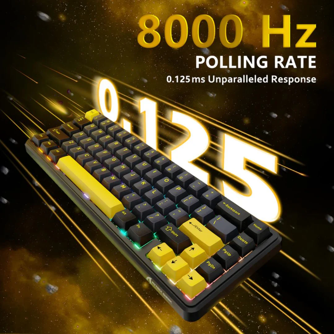 ATTACK SHARK X65 Magnetic Mechanical Keyboard - Starry Night - Image 4