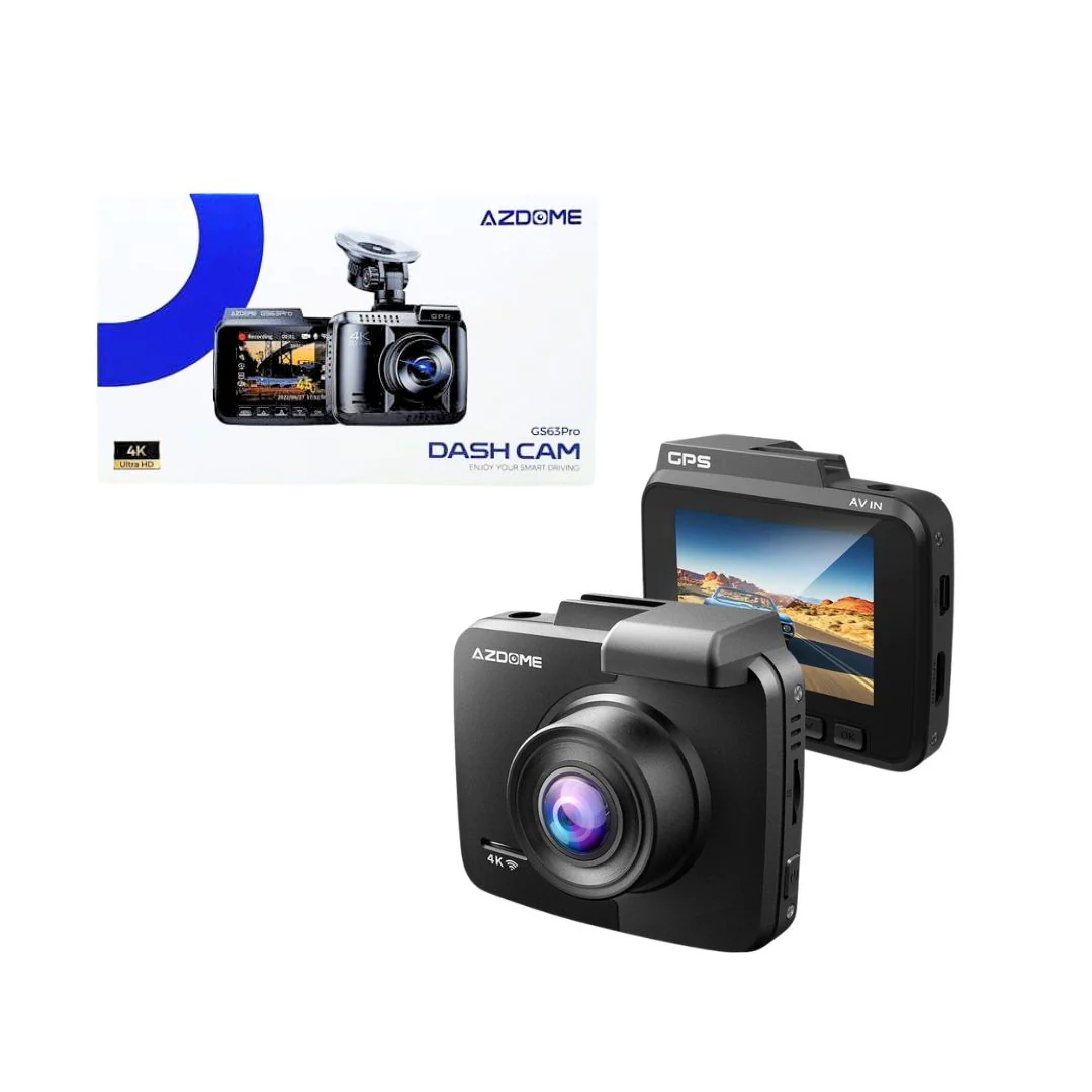 AZDOME GS63H Pro 4K with No-Light Full-Color Night Vision Dash Cam - Black - Image 5