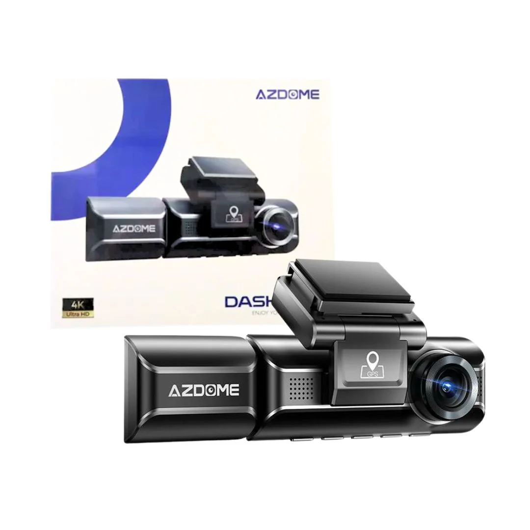 AZDOME M550 Max 4K 3 Channel Dash Cam - Black - Image 5