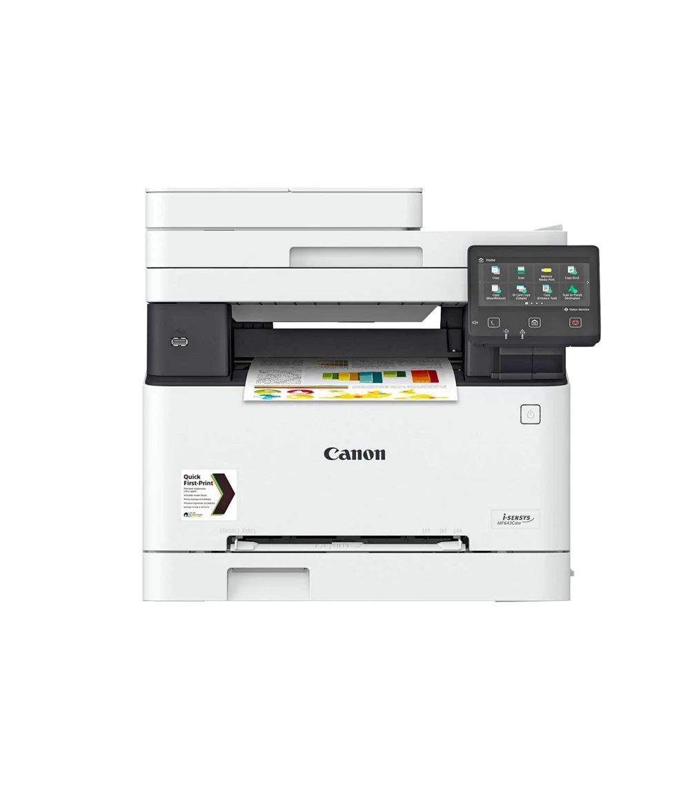 Canon i-SENSYS MF657Cdw Wi-Fi, Colour All-in-1 Laser Printer (Print, Copy, Scan, Fax) - Image 2