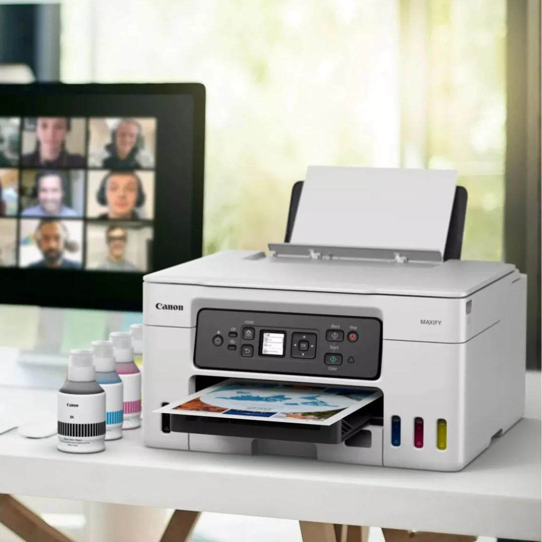 Canon MAXIFY GX3040 Wireless 3-in-1 Refillable MegaTank Inkjet Printer - Image 4