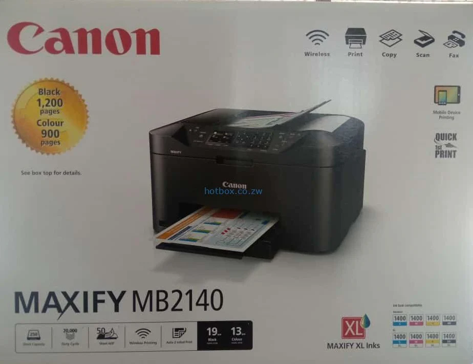 Canon MAXIFY MB2140 Wi-Fi, Inkjet Business Printer Color, Document Feeder All-in-One - Image 6