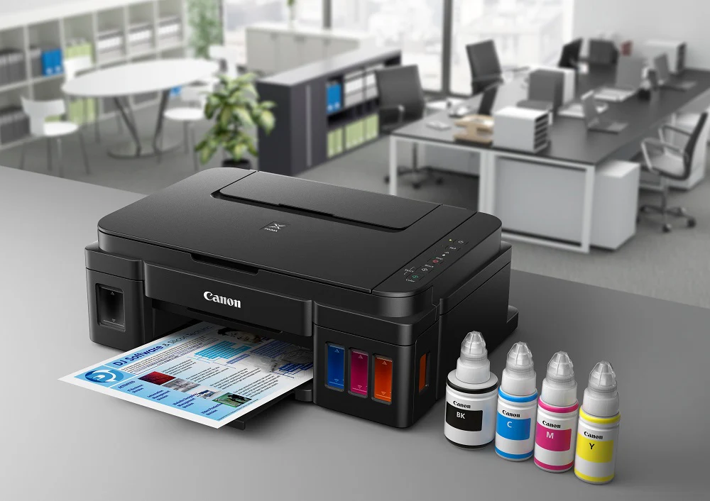 Canon PIXMA G3410 Wi-Fi, Inkjet Color All-in-One Printer, printing from smart devices - Image 5