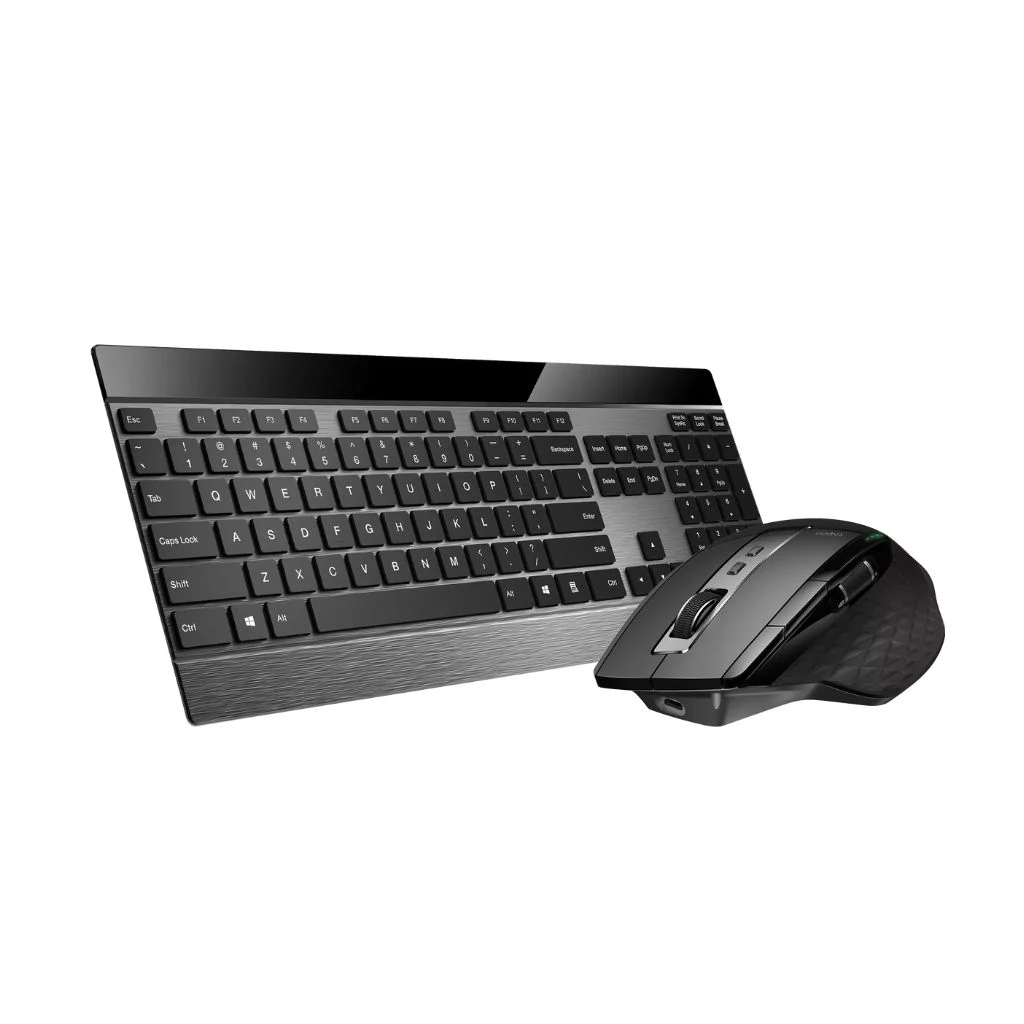 Rapoo 9900M Wireless Keyboard and Mouse Combo Kit  - Black - Image 4