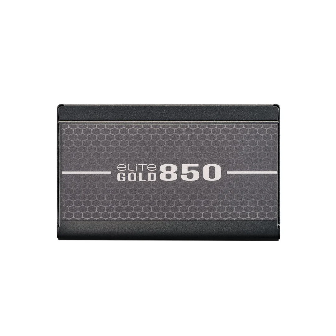 Cooler Master ELITE 850W 80 Gold Full Modular - Black - Image 3