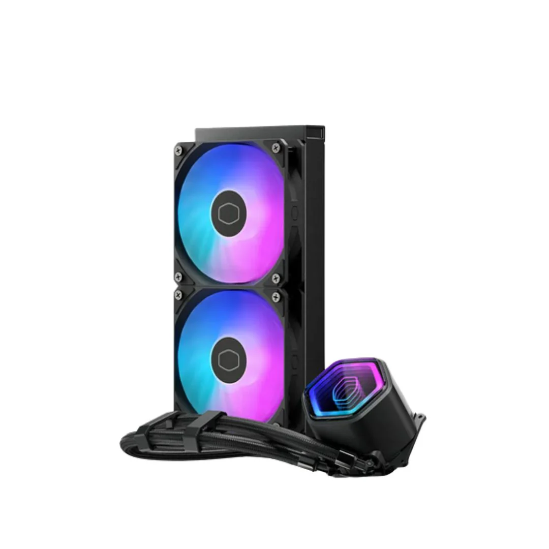 Cooler Master MasterLiquid 240L Core II ARGB - Black - Image 2