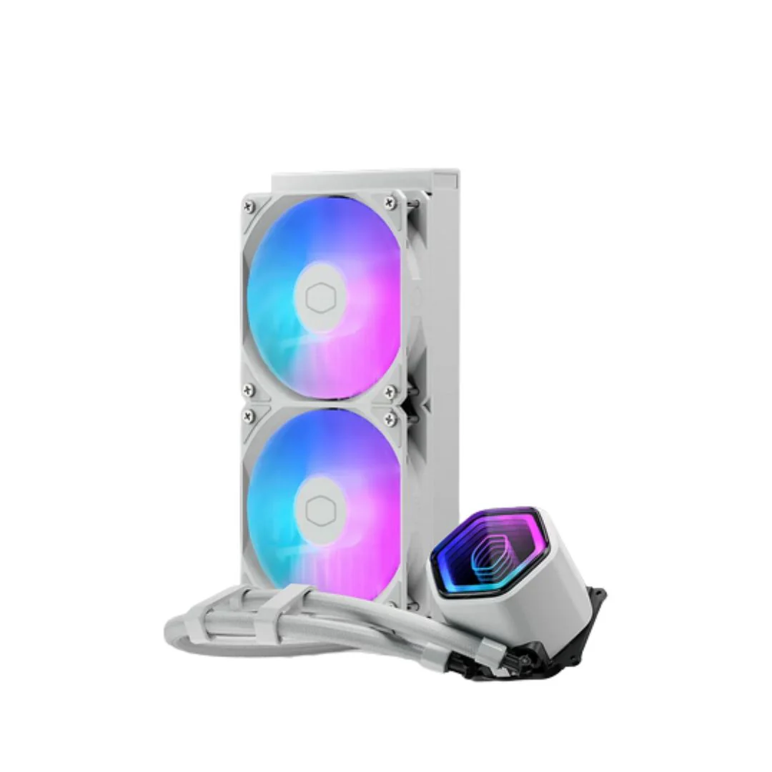 Cooler Master MasterLiquid 240L Core II ARGB - White - Image 2
