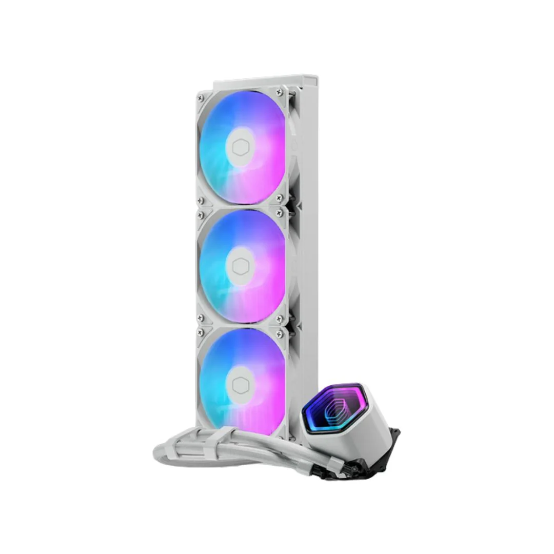Cooler Master MasterLiquid 360L Core II ARGB - White - Image 2