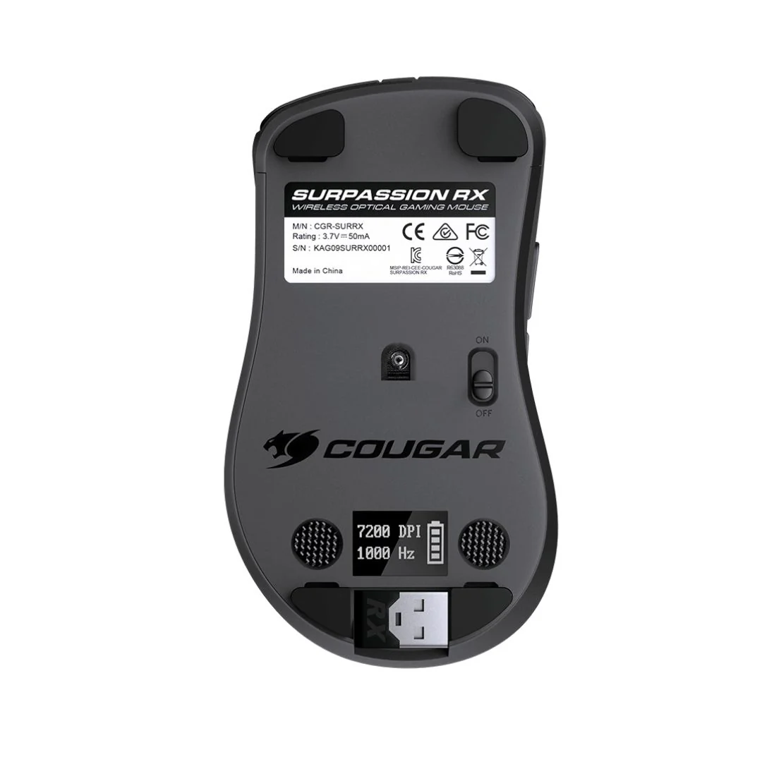 Cougar SURPASSION RX Wireless Optical Gaming Mouse - Image 6