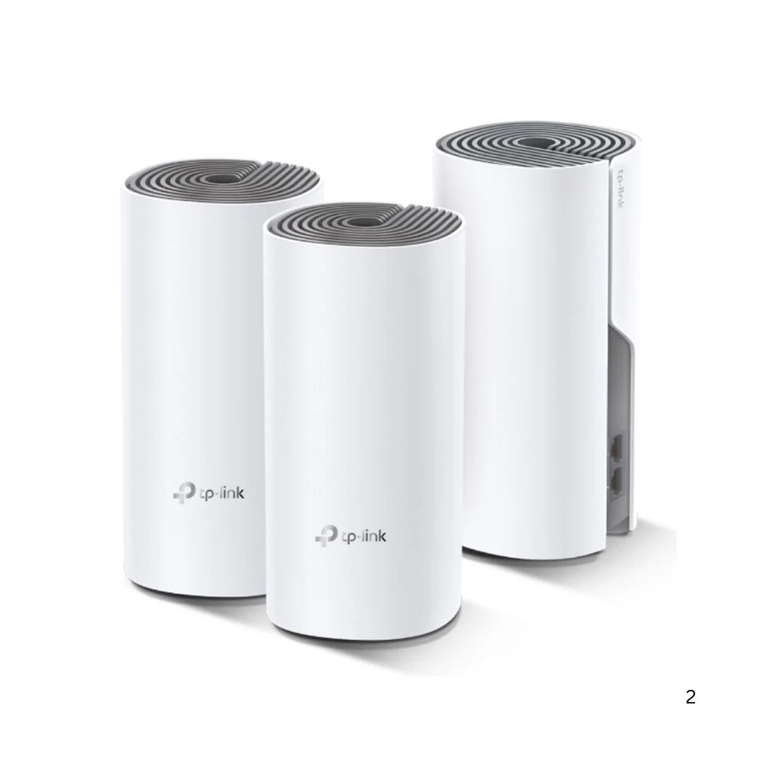 Deco E4 AC1200 Whole Home Mesh Wi-Fi 5 System 3-Pack - Image 3