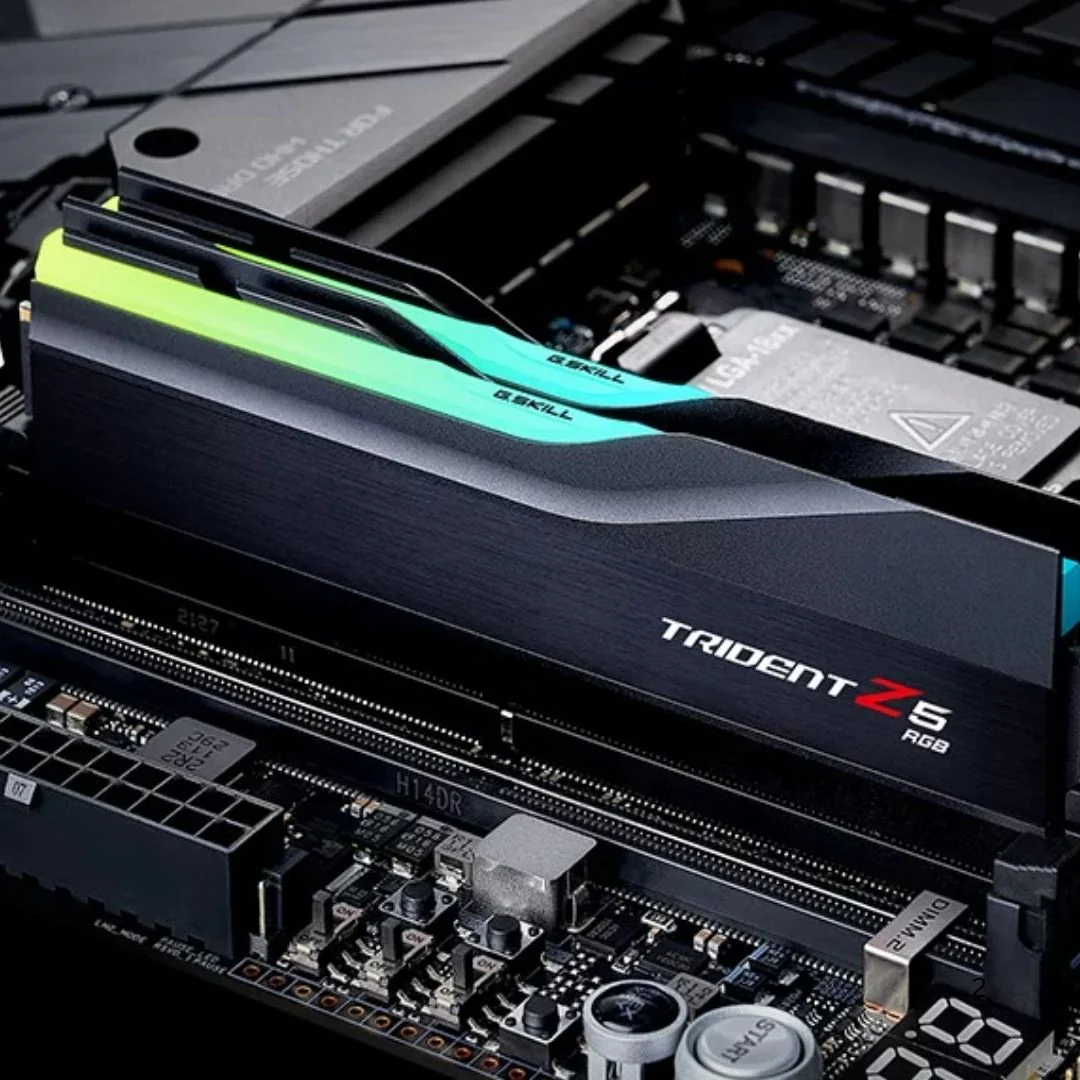 G.SKILL Trident Z5 RGB  DDR5 64GB (2x32GB) 6000MHz CL36,XMP & EXPO - Black - Image 4