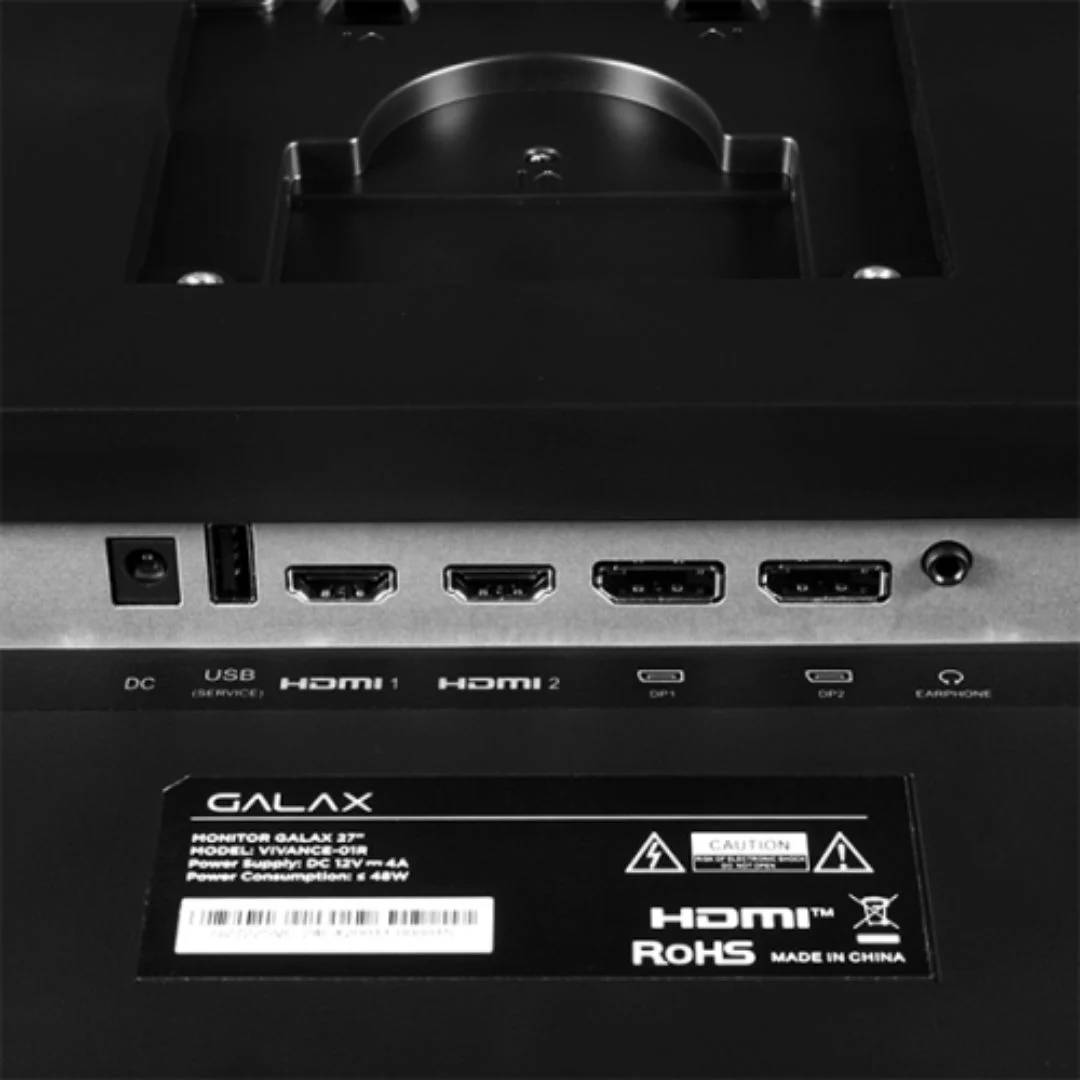 GALAX VI-01R 27 2K (2560x1440) 180Hz 1Ms IPS Flat - Image 4