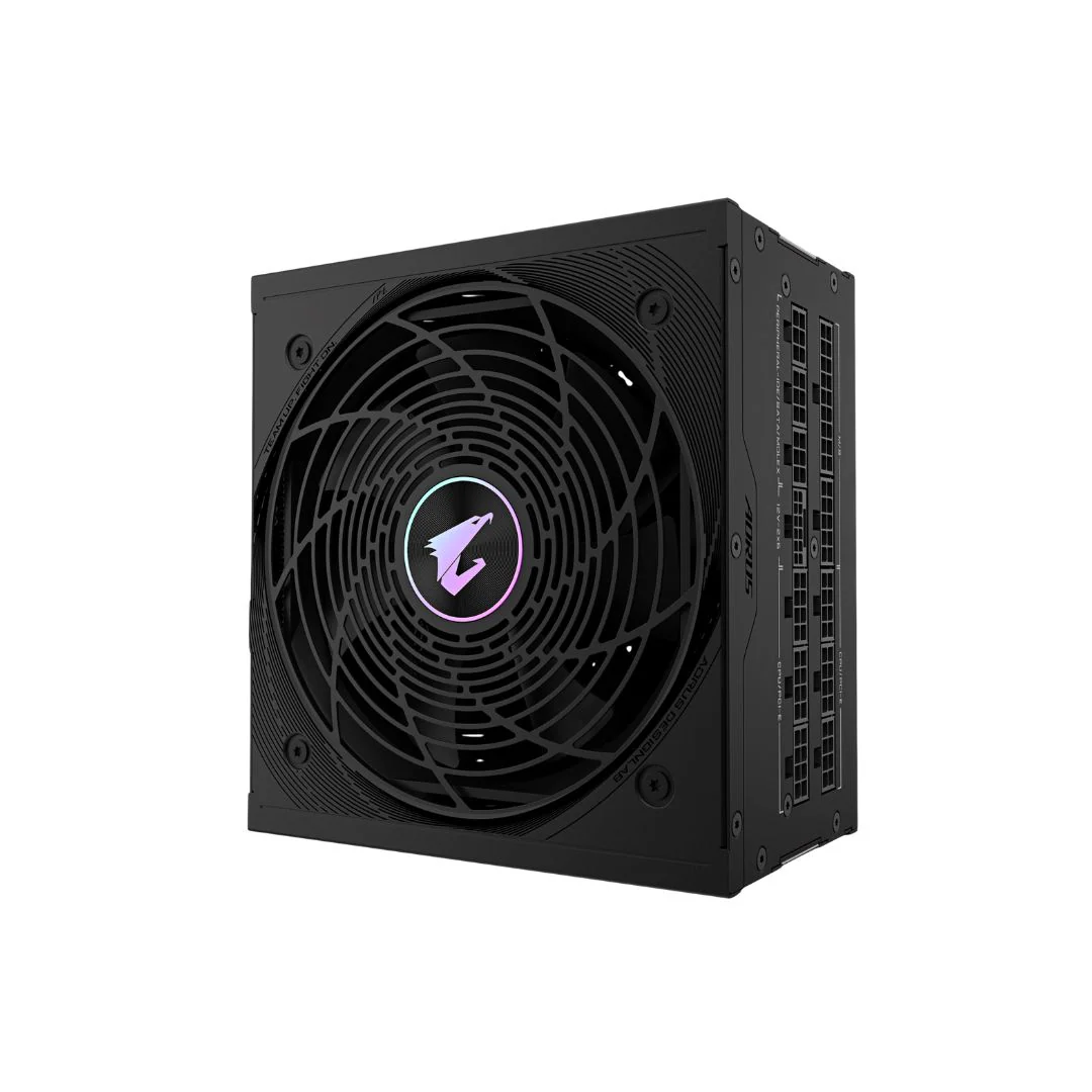 Gigabyte AORUS ELITE GP-AE850PM, Full Modular, 850W 80+ Platinum, PCIe 5.1 - Black - Image 3