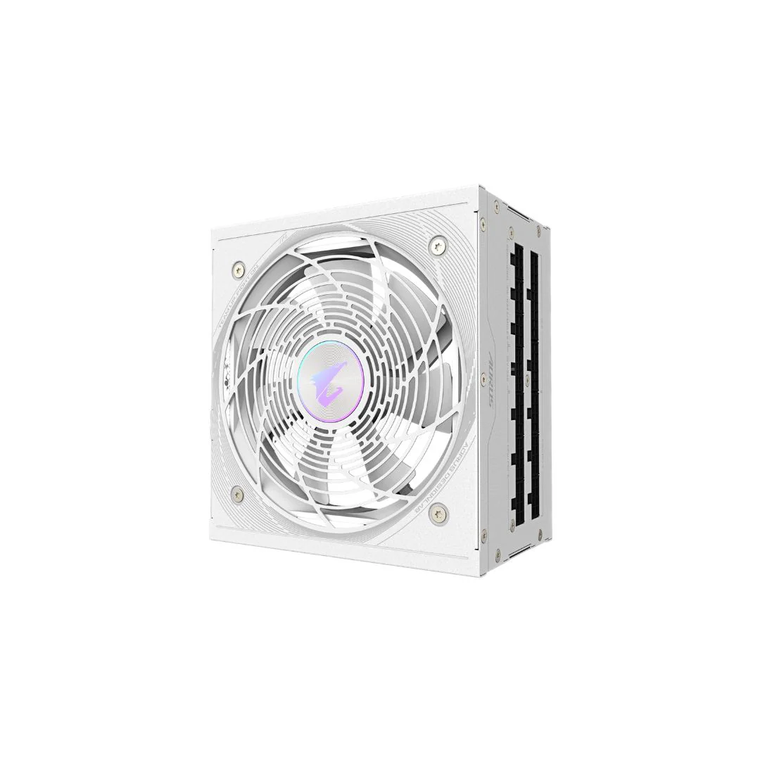 Gigabyte AORUS ELITE GP-AE850PM ICE, Full Modular, 850W 80+ Platinum, PCIe 5.1 - White - Image 2