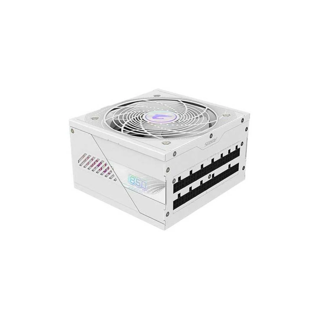 Gigabyte AORUS ELITE GP-AE850PM ICE, Full Modular, 850W 80+ Platinum, PCIe 5.1 - White - Image 3
