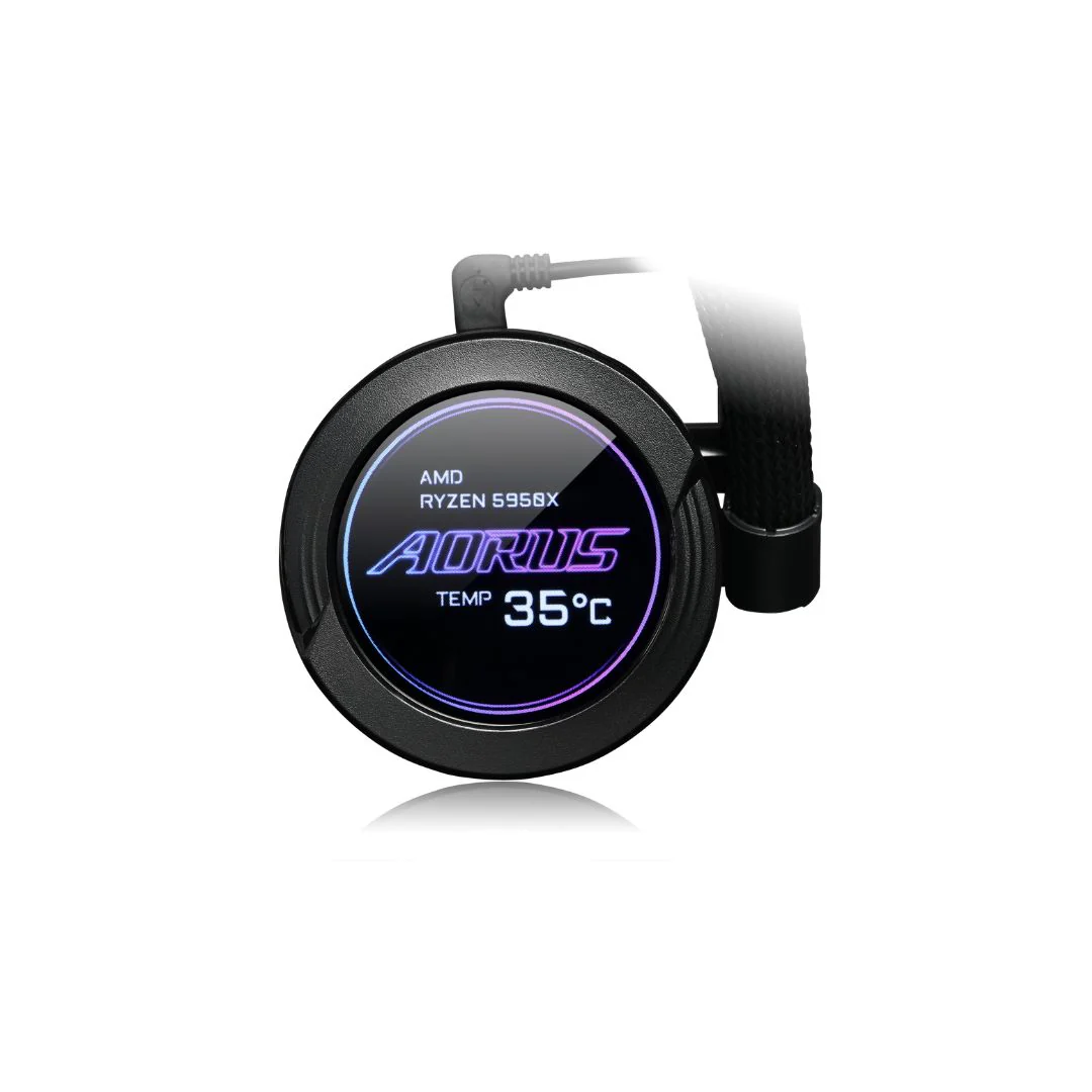 GIGABYTE AORUS WATERFORCE X II 360 LCD - Black - Image 2