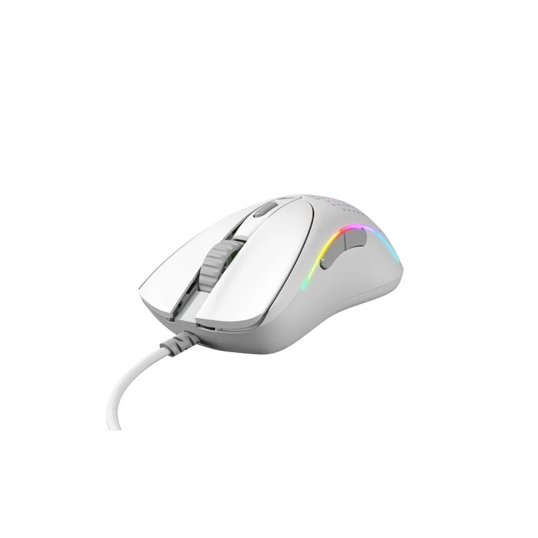 Glorious Gaming Model D2 Wired Gaming Mouse - Matte White - Image 3