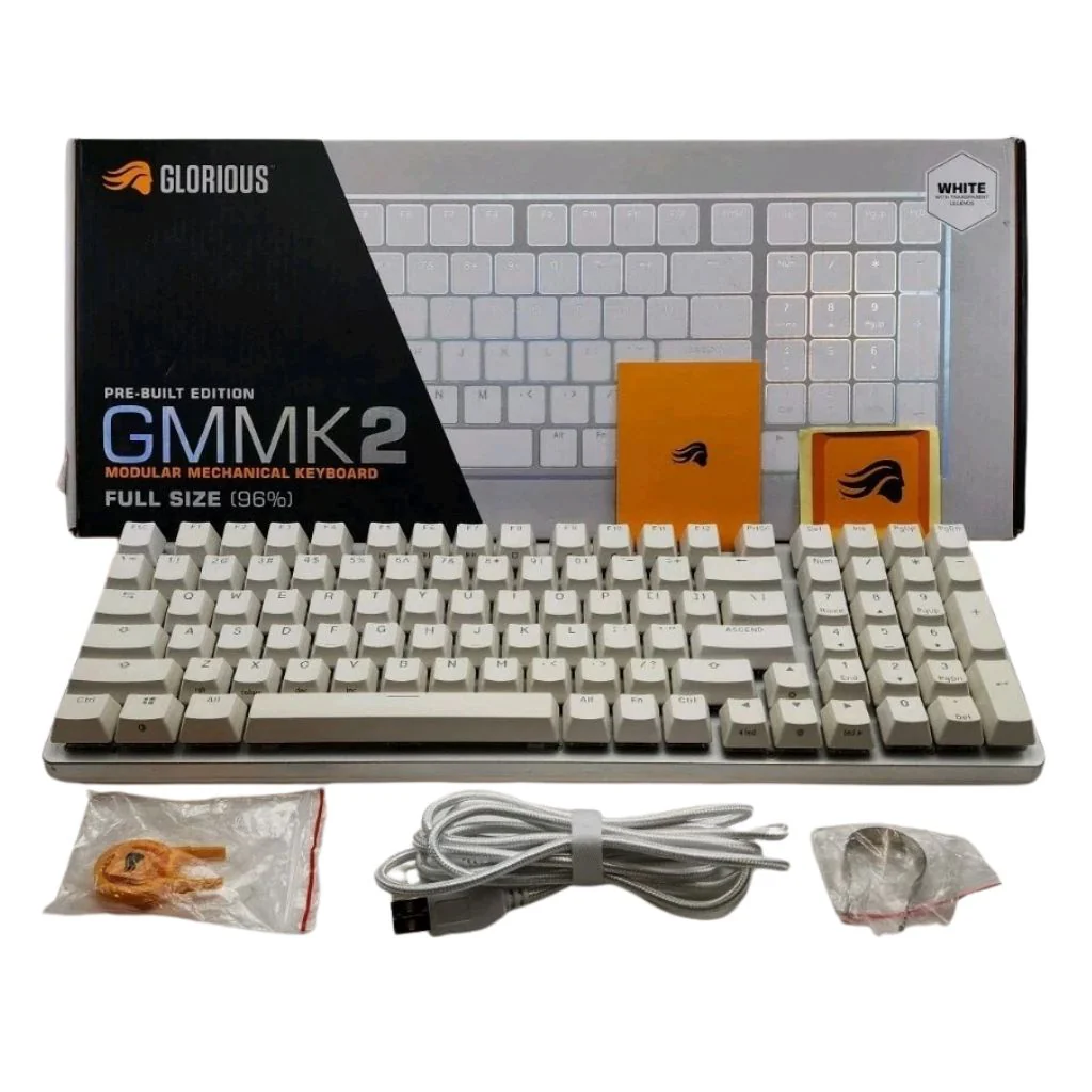 Glorious GMMK 2 Full Size Keyboard - White - Image 4