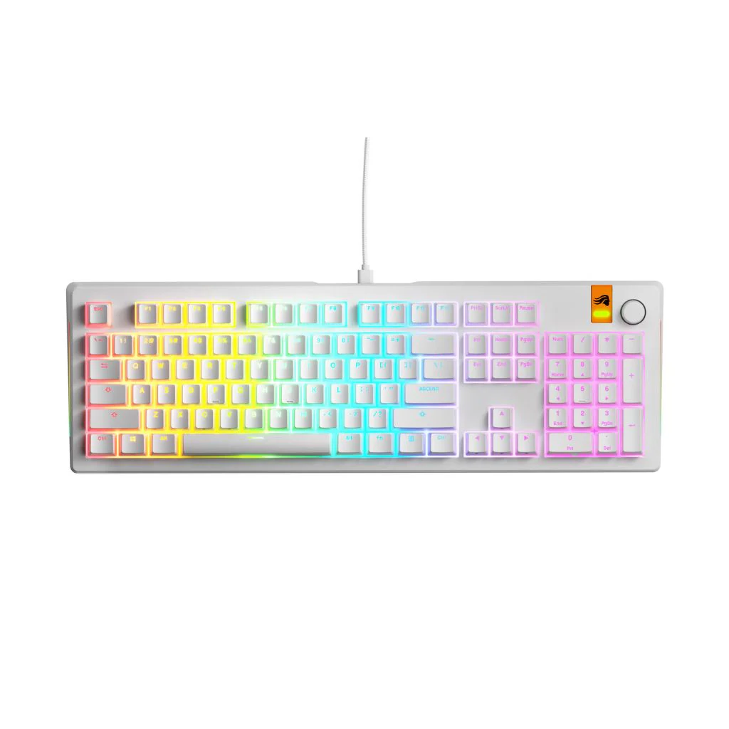 Glorious GMMK 3 Full-Size Gaming Keyboard - White - Image 4