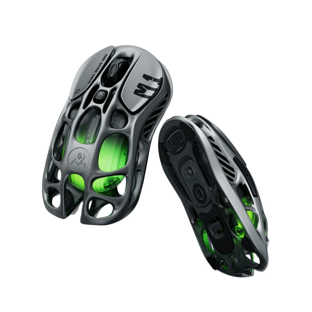 GravaStar Mercury M1 Pro Gaming Mouse - Gunmetal Gray - Image 3