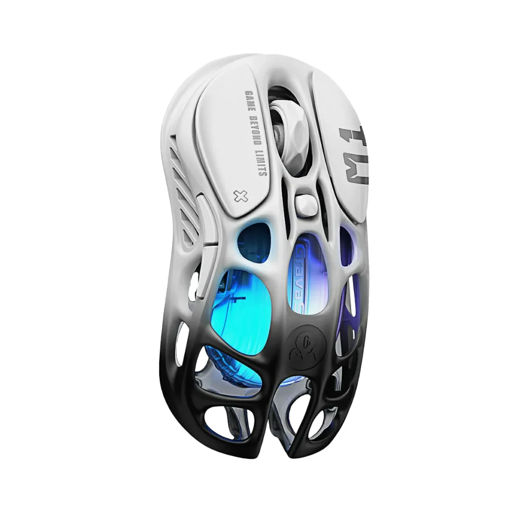 GravaStar Mercury M1 Pro Wireless PRO-GBLK Gaming Mouse - Gradient Black - Image 3