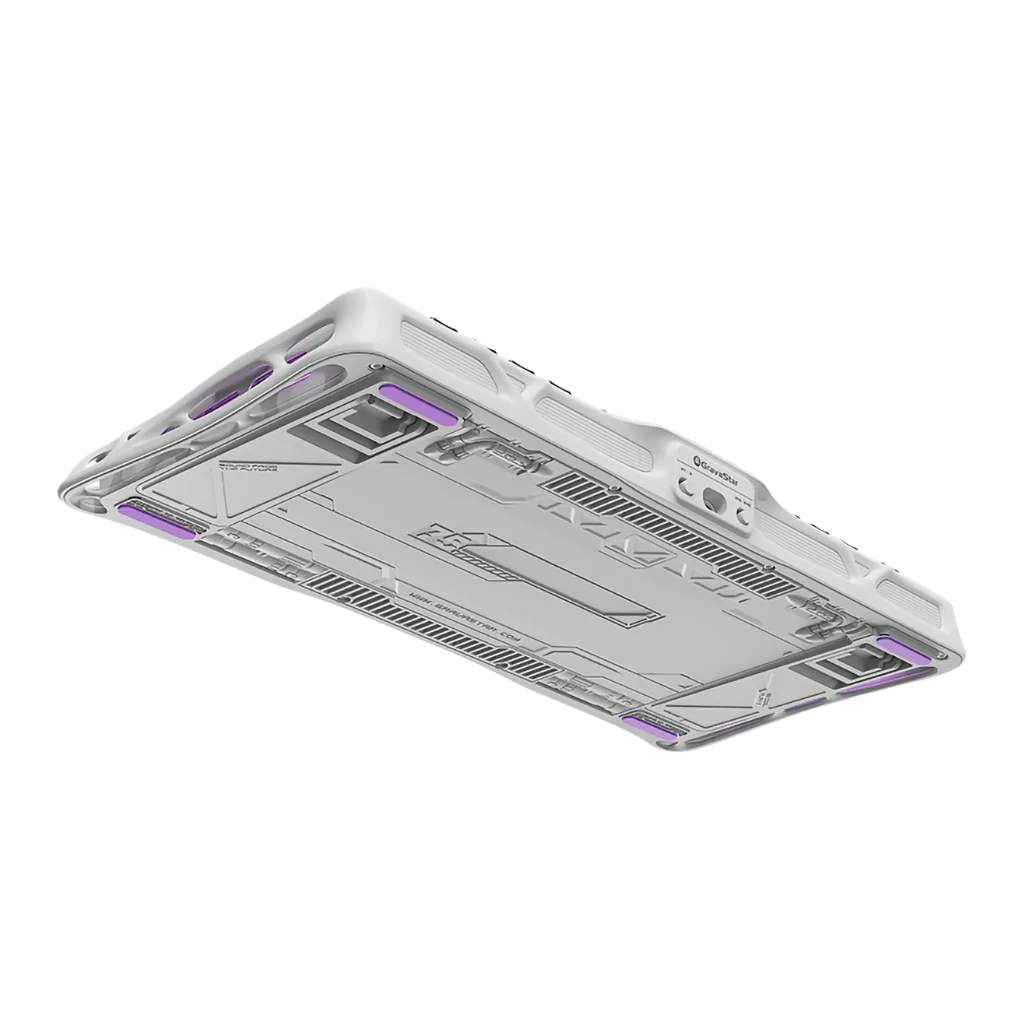 GravaStar Mercury V75 HE GWT-CN Gaming Keyboard - Mecha Gray - Image 4